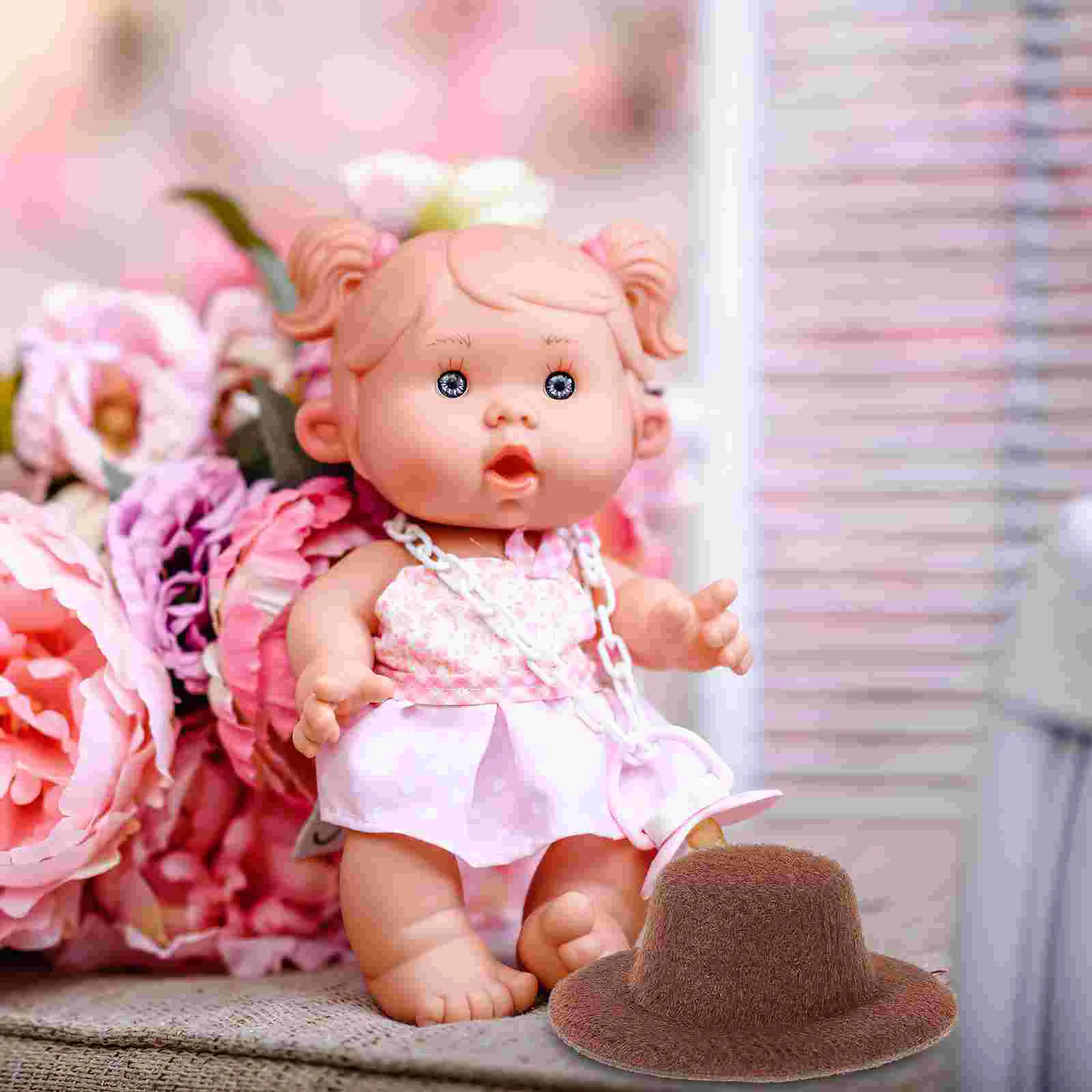 20 Pcs Mini Hat Girls Toys Pretend Play Dollhouse Accessories Jazz Model Tiny Cloth Little Hats Small Man
20 Pcs Mini Hat Girls Toys Pretend Play Dollhouse Accessories Jazz Model Tiny Cloth Little Hats Small Man