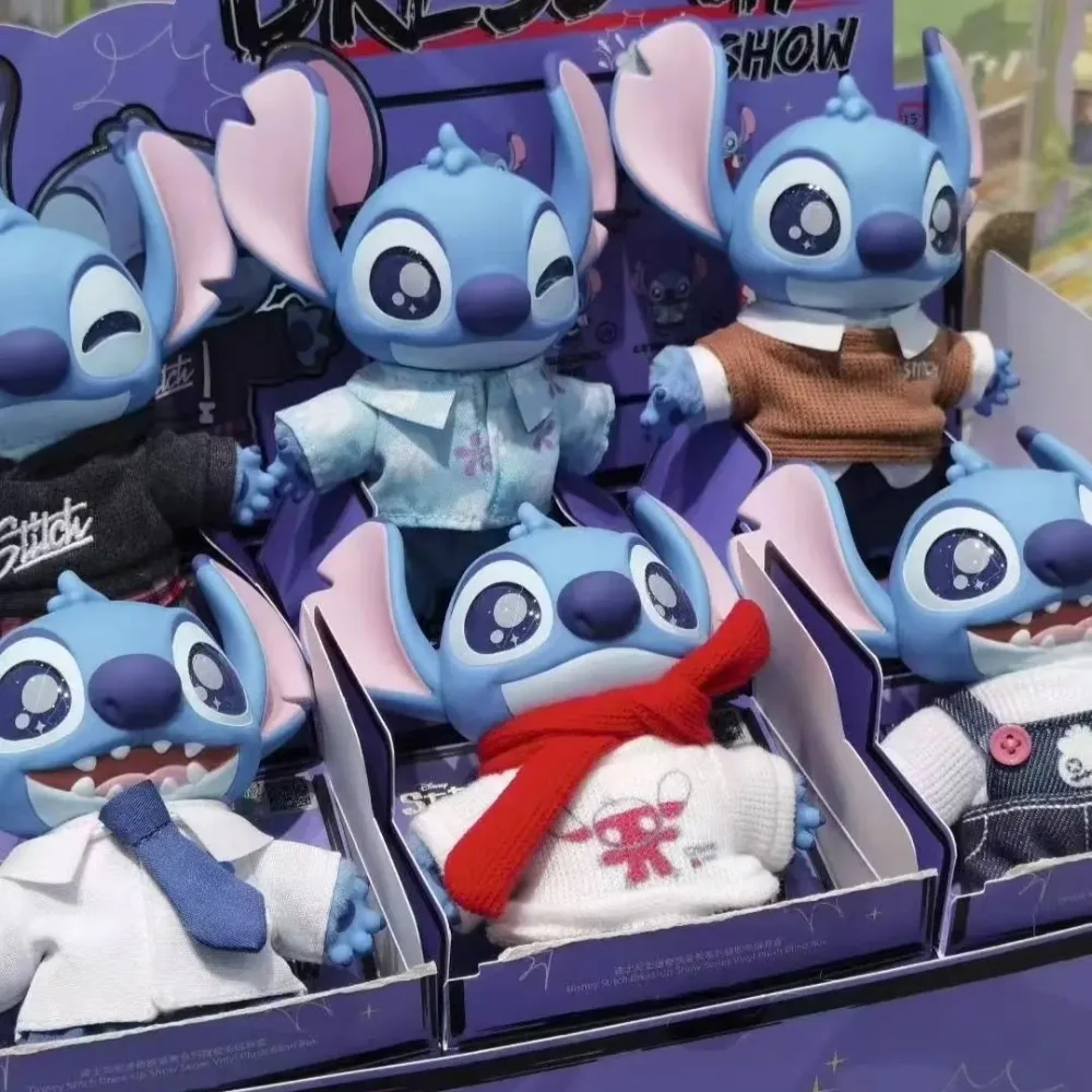 New Stitch Dress up Show Series Cute Vinyl Blind Box Stitch Anime Figures Doll Mystery Box Action Figures Surprise Bag
New Stitch Dress up Show Series Cute Vinyl Blind Box Stitch Anime Figures Doll Mystery Box Action Figures Surprise Bag