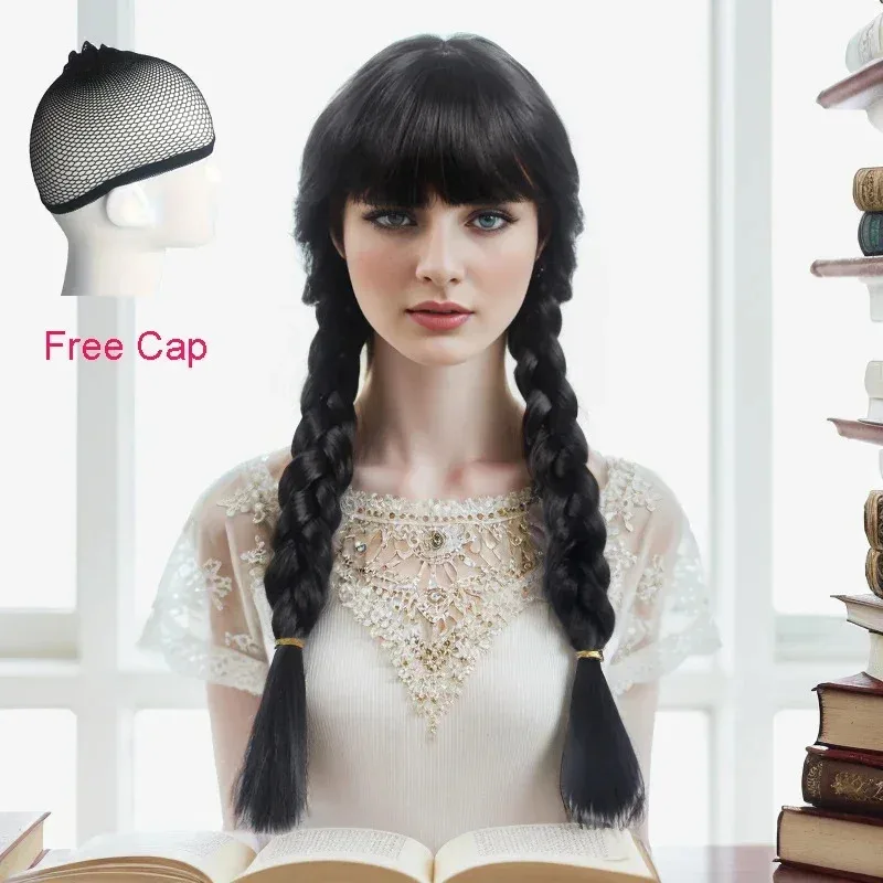 XT8Wednesday Cosplay Girl Kid Adult Women Long Hair Wig High Temperature Resistant Synthetic Braid Halloween Carnival WXT6@!
XT8Wednesday Cosplay Girl Kid Adult Women Long Hair Wig High Temperature Resistant Synthetic Braid Halloween Carnival WXT6@!