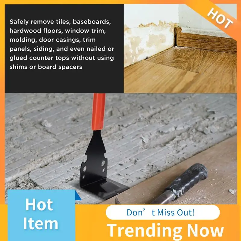 Multifunctional Trim Puller & Removal Tool - Perfect For Baseboard, Tile, Flooring - Safe & Durable Steel Construction Durable
Multifunctional Trim Puller & Removal Tool - Perfect For Baseboard, Tile, Flooring - Safe & Durable Steel Construction Durable