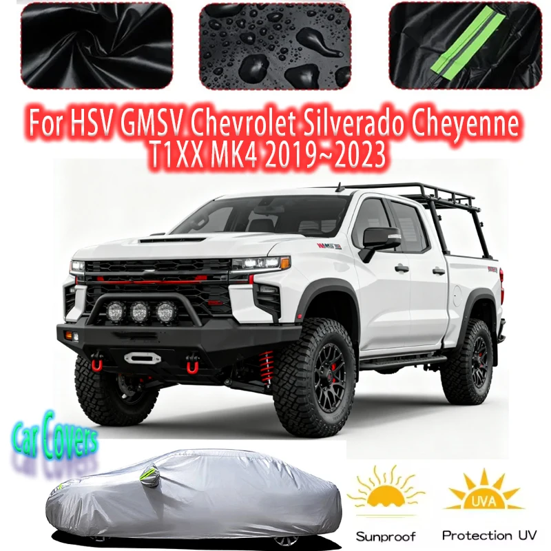For HSV GMSV Chevrolet Silverado Cheyenne T1XX Outdoor Protection Full Car Covers Snow Cover Sunshade Waterproof Dustproof
For HSV GMSV Chevrolet Silverado Cheyenne T1XX Outdoor Protection Full Car Covers Snow Cover Sunshade Waterproof Dustproof