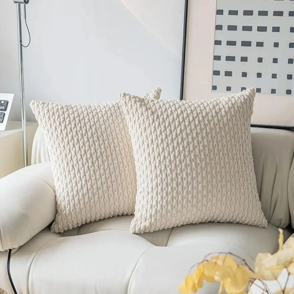 30/40/45/50/55cm Solid Color Big Corn Striped Corduroy Decorative Pillowcase Cushion Cover Soft Throw Pillow Case Couch Sofa Bed
30/40/45/50/55cm Solid Color Big Corn Striped Corduroy Decorative Pillowcase Cushion Cover Soft Throw Pillow Case Couch Sofa Bed
