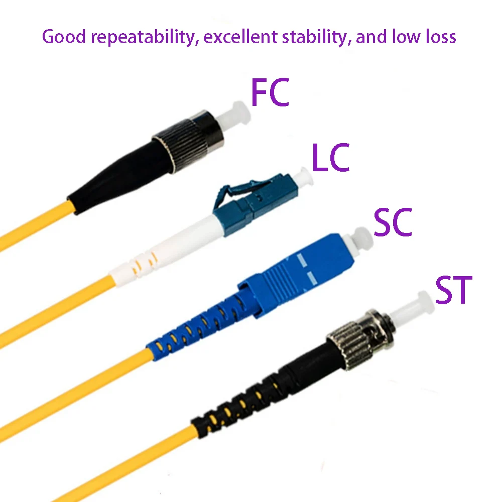 Engineering telecom grade single-mode fiber jumper LC-LC to FC-SC-SC-ST room optical fiber extension cable flexible optical cabl
Engineering telecom grade single-mode fiber jumper LC-LC to FC-SC-SC-ST room optical fiber extension cable flexible optical cabl