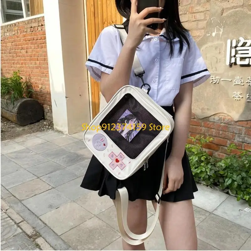 G5AE Casual Yet Elegant School Bag Backpack Large Capacity Travel Daypacks Rucksacks PU Leather Book Bag Aesthetic Book Bag
G5AE Casual Yet Elegant School Bag Backpack Large Capacity Travel Daypacks Rucksacks PU Leather Book Bag Aesthetic Book Bag
