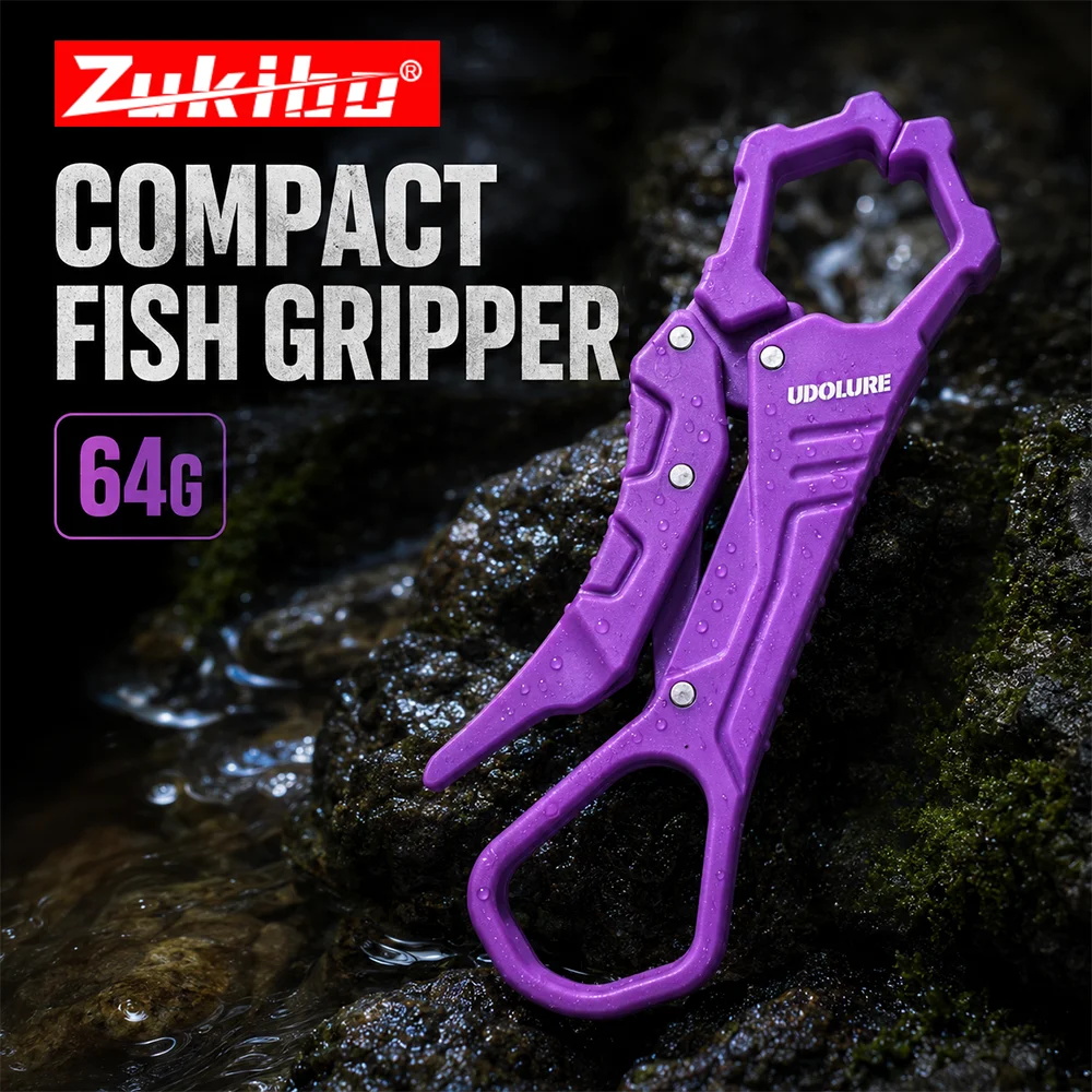 ZUKIBO Purple Fish Lip Gripper Plastic Fishing Pliers Portable Fish Grip Clamp Non Slip Fish Grabber Catch Release Tackle Tool
ZUKIBO Purple Fish Lip Gripper Plastic Fishing Pliers Portable Fish Grip Clamp Non Slip Fish Grabber Catch Release Tackle Tool