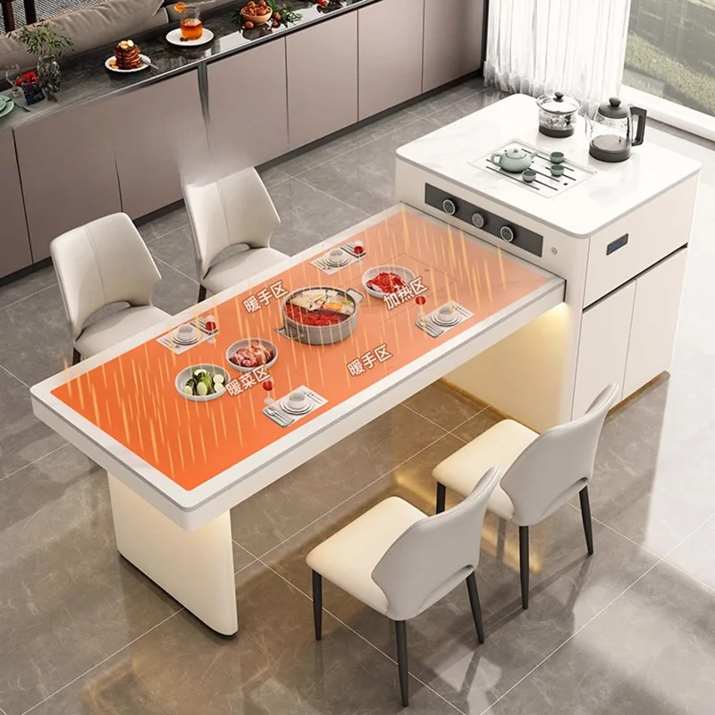 2025 Новый кремовый ветер Smart сланцевый островной стол, встроенный бытовой выдвижной многофункциональный электрический направляющий стол
2025 Новый кремовый ветер Smart сланцевый островной стол, встроенный бытовой выдвижной многофункциональный электрический направляющий стол