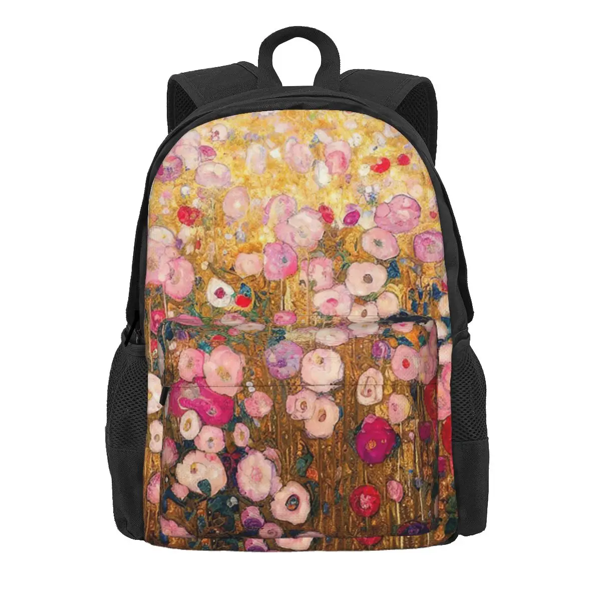 Gustav Klimt Pink Flower Garden Backpack Daypack Large Capacity Kids BookBag School Bag Shoulder Bags for Men Women
Gustav Klimt Pink Flower Garden Backpack Daypack Large Capacity Kids BookBag School Bag Shoulder Bags for Men Women