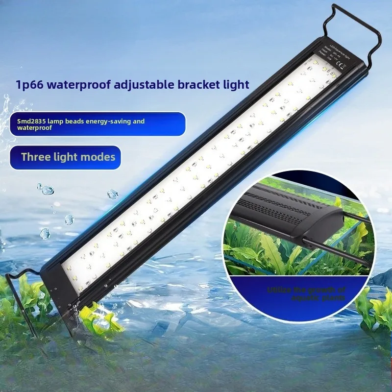 Lighting Aquarium LED Light full Spectrum Extendable Timer Adjustable Brightness Fish Tank Light Aquariums Decoration Lamp
Lighting Aquarium LED Light full Spectrum Extendable Timer Adjustable Brightness Fish Tank Light Aquariums Decoration Lamp