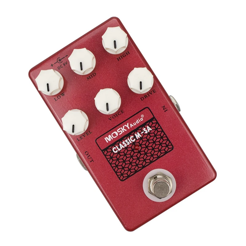 Moskyaudio M-Sa Speaker Guitar Tuner Pedal Guitar Effect Pedal classic Simulation Drive Voice Level Low High Mid Guitar Parts
Moskyaudio M-Sa Speaker Guitar Tuner Pedal Guitar Effect Pedal classic Simulation Drive Voice Level Low High Mid Guitar Parts