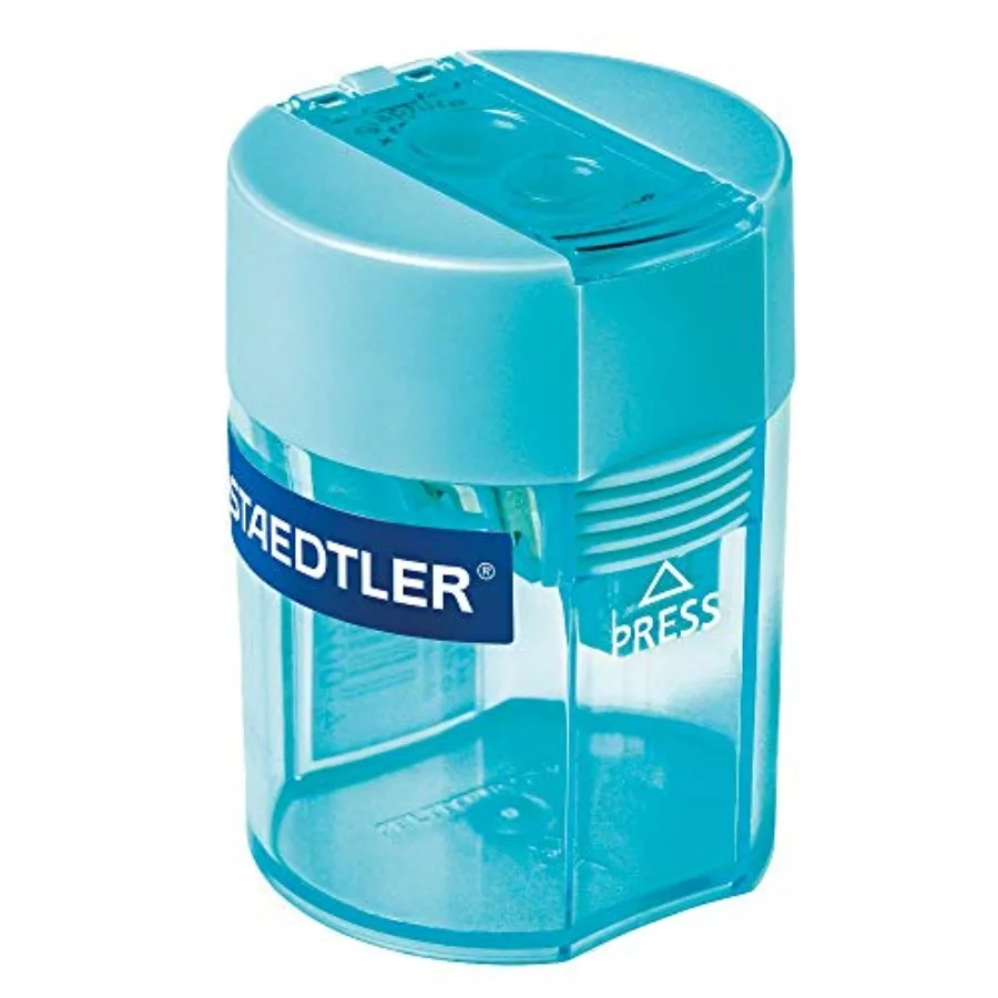 Double Hole Tub Pencil Sharpener - Turquoise - 512 006-37
Double Hole Tub Pencil Sharpener - Turquoise - 512 006-37