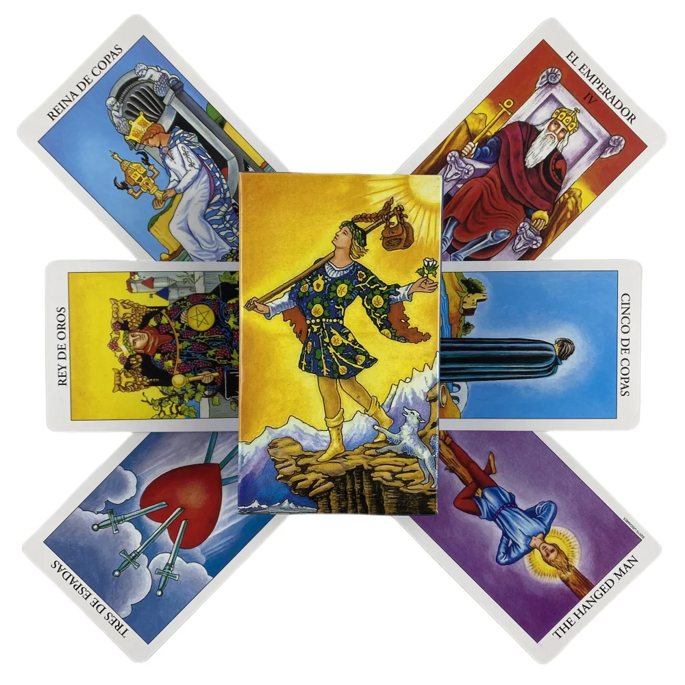 Spanish Rider Tarot Cards A 78 Deck Oracle English Visions Divination Edition Board Playing Games
Spanish Rider Tarot Cards A 78 Deck Oracle English Visions Divination Edition Board Playing Games