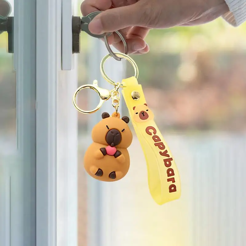 Capybara Toy Key Chains For Couples Anti-Lost Charm Decoration For Bag Wallet Purse Women Men Daily Travel Outdoor Activity
Capybara Toy Key Chains For Couples Anti-Lost Charm Decoration For Bag Wallet Purse Women Men Daily Travel Outdoor Activity