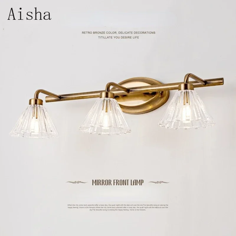 American Luxury Mirror Headlights Bathroom LED Mirror Lights Waterproof Mirror Cabinets Bathroom Wall Sconces Nordic Fixtures
American Luxury Mirror Headlights Bathroom LED Mirror Lights Waterproof Mirror Cabinets Bathroom Wall Sconces Nordic Fixtures
