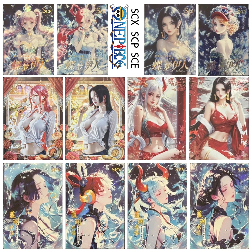 Коллекционные карточки One Piece SCX 9 шт. (SPV, SCP, SCE) с голографическим блеском: Робин, Хэнкок, Ямато, Виви, Нами, Ута, Рейжу. Подарок на праздник.
Коллекционные карточки One Piece SCX 9 шт. (SPV, SCP, SCE) с голографическим блеском: Робин, Хэнкок, Ямато, Виви, Нами, Ута, Рейжу. Подарок на праздник.