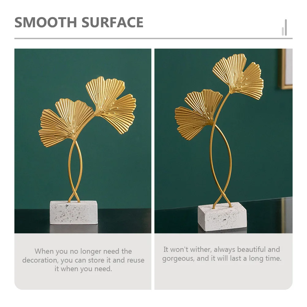 2pcs Ginkgo Leaf Decoration Iron Home Decor Golden Desktop Ornament Nordic Style Living Room Metal Statue Rustic Art Piece 
2pcs Ginkgo Leaf Decoration Iron Home Decor Golden Desktop Ornament Nordic Style Living Room Metal Statue Rustic Art Piece