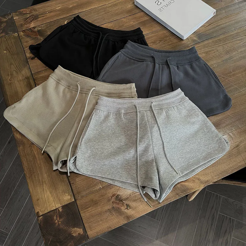 Solid Color Drawstring Shorts, Casual Shorts for Spring & Summer, Women's Clothing 2024 Pockets Loose Female Short Pants V54
Solid Color Drawstring Shorts, Casual Shorts for Spring & Summer, Women's Clothing 2024 Pockets Loose Female Short Pants V54
