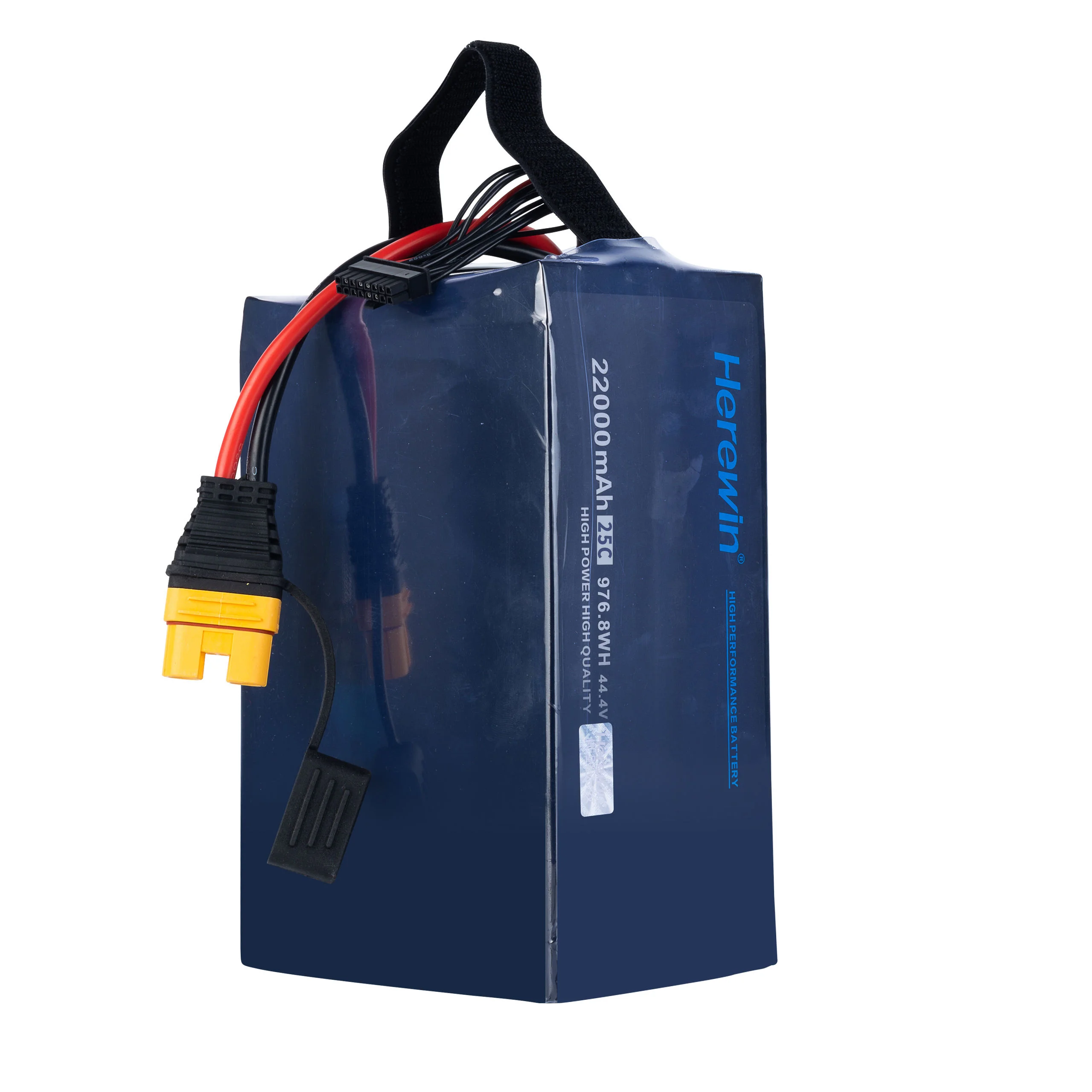Herewin 22000mah 16000mAh Battery 12S LiPo Battery 44.4V for UAV Drone Hexacopter Sprayer
Herewin 22000mah 16000mAh Battery 12S LiPo Battery 44.4V for UAV Drone Hexacopter Sprayer