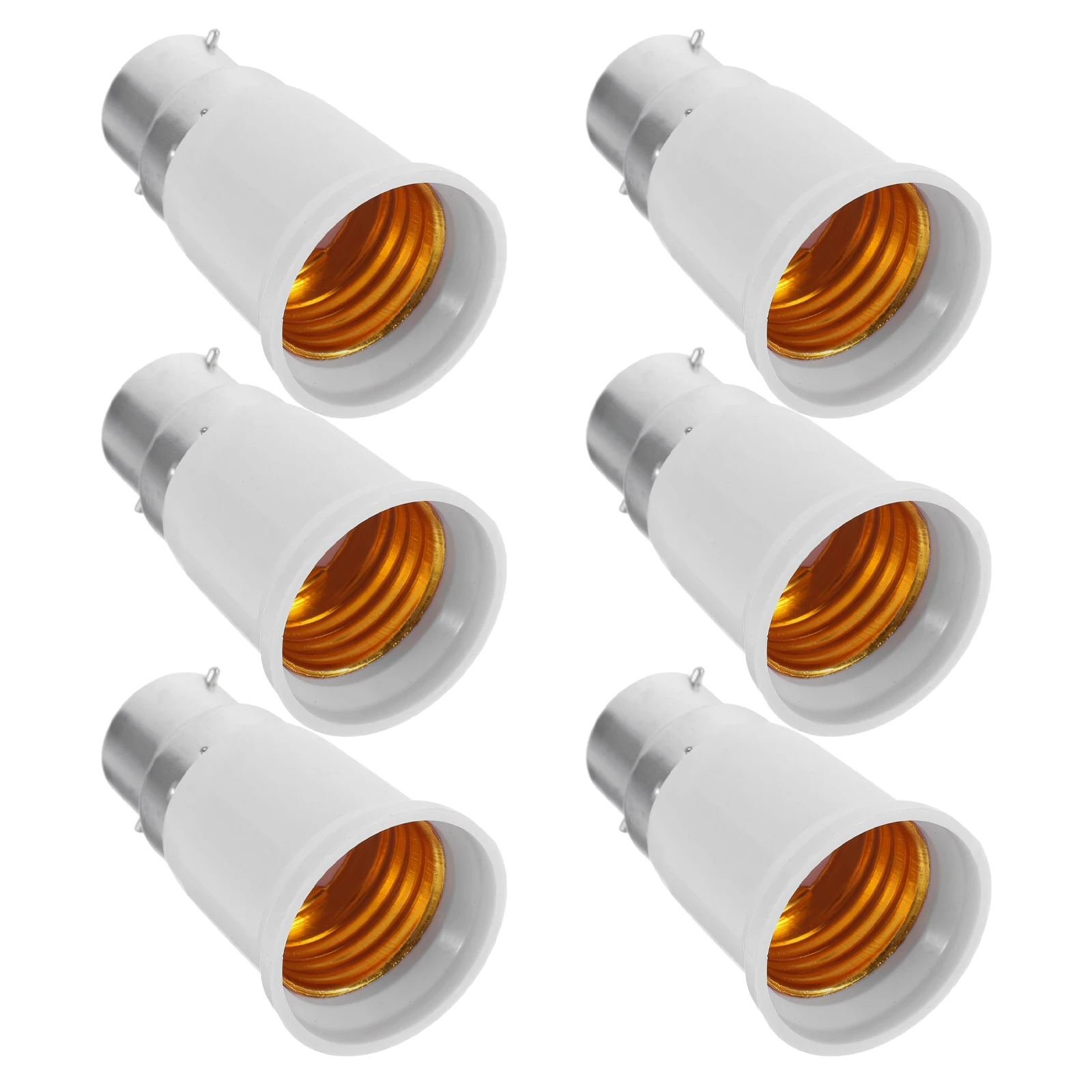 6pcs to E27 Bulb Socket Adapter Light Bulb Holder PC Material Bedroom Room Kitchen Office Lamp Accessories
6pcs to E27 Bulb Socket Adapter Light Bulb Holder PC Material Bedroom Room Kitchen Office Lamp Accessories