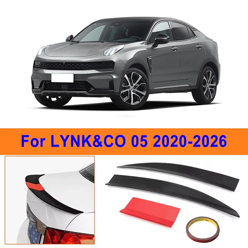 For LYNK&CO 05 2020-2026 3-Section ABS Rear Trunk Spoiler 115-125cm Adjustable Sports Decor Top Wing Car Exterior Parts
For LYNK&CO 05 2020-2026 3-Section ABS Rear Trunk Spoiler 115-125cm Adjustable Sports Decor Top Wing Car Exterior Parts