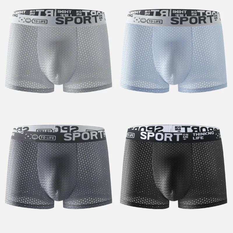 4pcs/Lot Men's Panties Male Underwear Boxershorts Breathable Man Boxers Hombre Bamboo Hole Large Underpants Size XL-4XL
4pcs/Lot Men's Panties Male Underwear Boxershorts Breathable Man Boxers Hombre Bamboo Hole Large Underpants Size XL-4XL