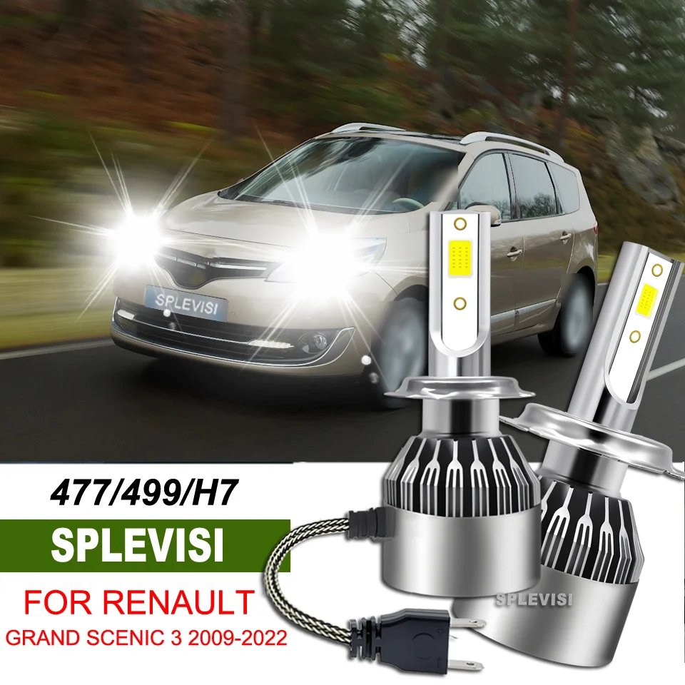 2xPlug & Play Headlights H7 led For RENAULT GRAND SCENIC 3 2009 2010 2011 2012 2013 2014 2015 2016 2017 2018 2019 2020 2021 2022
2xPlug & Play Headlights H7 led For RENAULT GRAND SCENIC 3 2009 2010 2011 2012 2013 2014 2015 2016 2017 2018 2019 2020 2021 2022