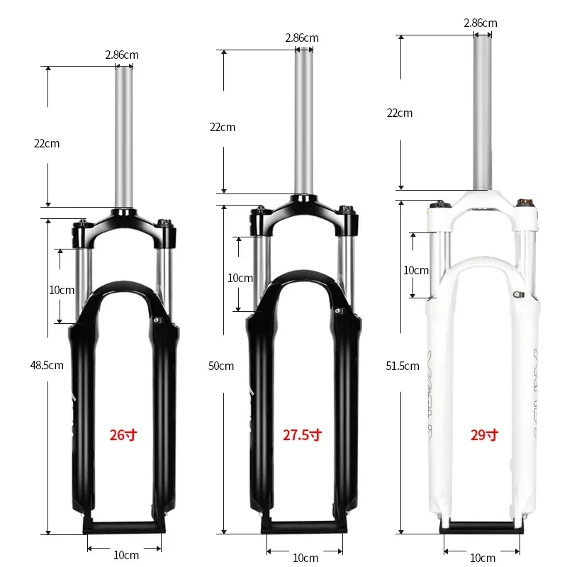 Front Fork for Bicycle Disc, Suspension Lock, Shock Absorber, Shoulder Wire Spring, 26 ", 27.5", 29 ", 50mm, 65mm, 80mm, 100mm
Front Fork for Bicycle Disc, Suspension Lock, Shock Absorber, Shoulder Wire Spring, 26 ", 27.5", 29 ", 50mm, 65mm, 80mm, 100mm