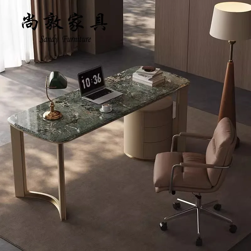 Light luxury marble desk Luxury stone designer office Computer Italian minimalist study Premium writing desk
Light luxury marble desk Luxury stone designer office Computer Italian minimalist study Premium writing desk