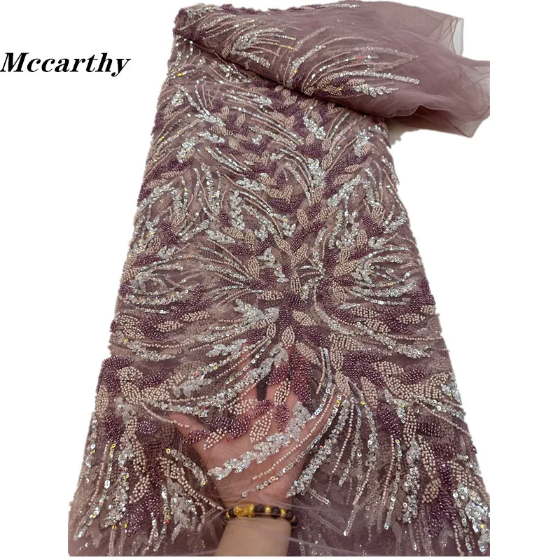Mccarthy French Tulle Net Lace Luxury Elagnt Sequins and Beads African Nigerian Embroidered Lace Fabric Lace Fabric for Sewing
Mccarthy French Tulle Net Lace Luxury Elagnt Sequins and Beads African Nigerian Embroidered Lace Fabric Lace Fabric for Sewing
