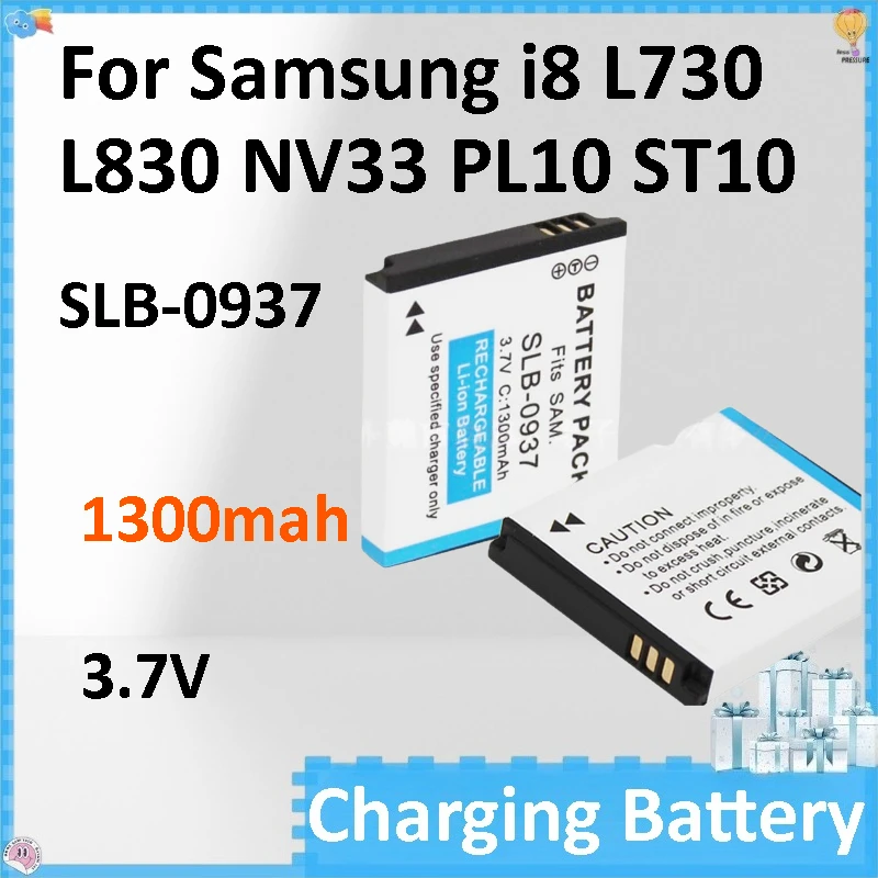 2 Pcs 1300mah SLB-0937 SLB0937 battery for Samsung SLB-0937 and Samsung i8 L730 L830 NV33 PL10 ST10
2 Pcs 1300mah SLB-0937 SLB0937 battery for Samsung SLB-0937 and Samsung i8 L730 L830 NV33 PL10 ST10