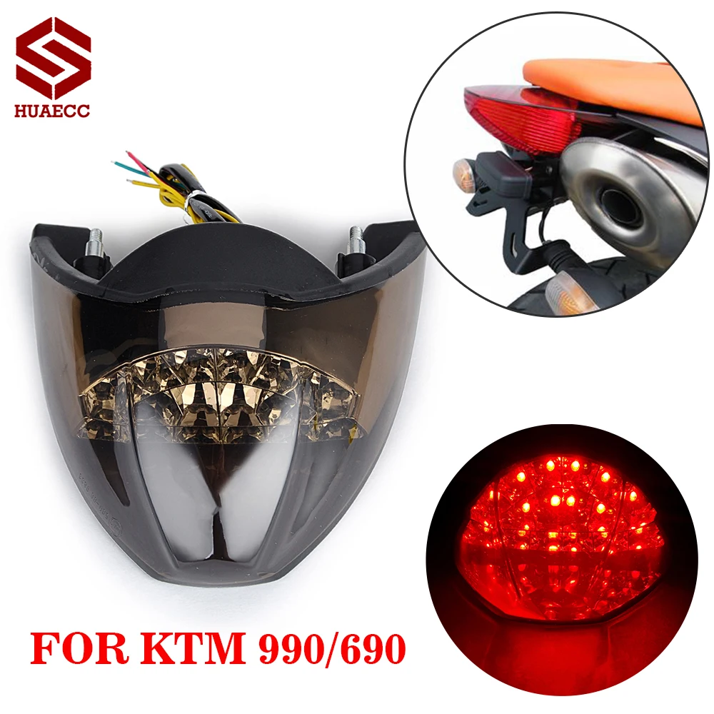 Motorcycle Rear Tail Light Brake Turn Signals Integrated LED Light for k-tm 990 690 2005-2011
Motorcycle Rear Tail Light Brake Turn Signals Integrated LED Light for k-tm 990 690 2005-2011