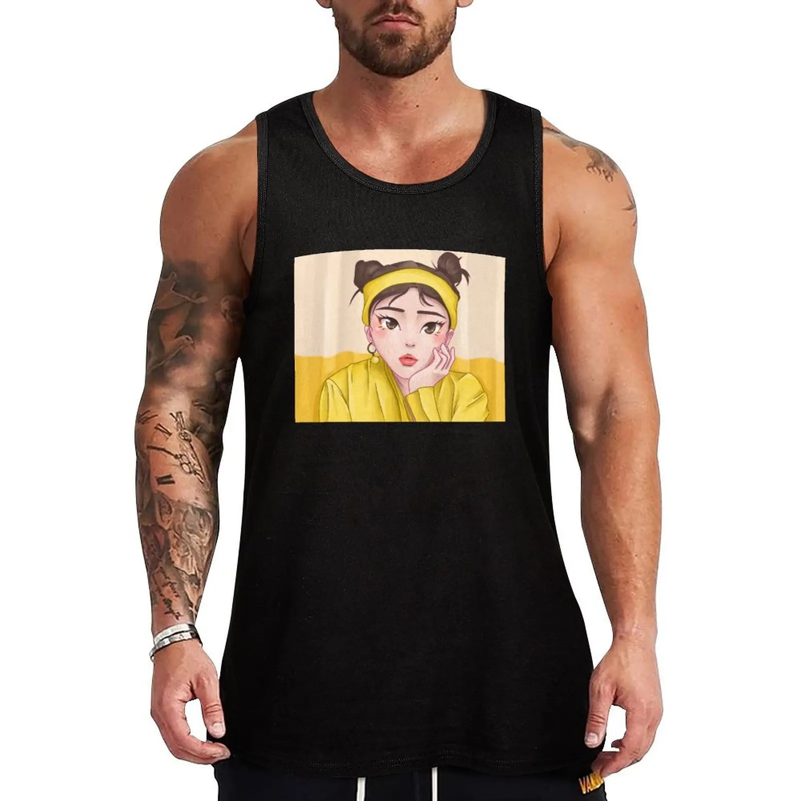 IU BBIBBI Tank Top Fitness Tank Top Lightweight Breathable Gym Shirt
IU BBIBBI Tank Top Fitness Tank Top Lightweight Breathable Gym Shirt