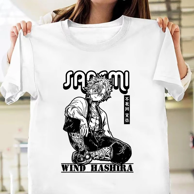 Fashion New Anime T-shirt Men and Women Harajuku Streetwear Short Sleeve Casual Tops Tees Shinazugawa Sanemi Printing T-shirt
Fashion New Anime T-shirt Men and Women Harajuku Streetwear Short Sleeve Casual Tops Tees Shinazugawa Sanemi Printing T-shirt