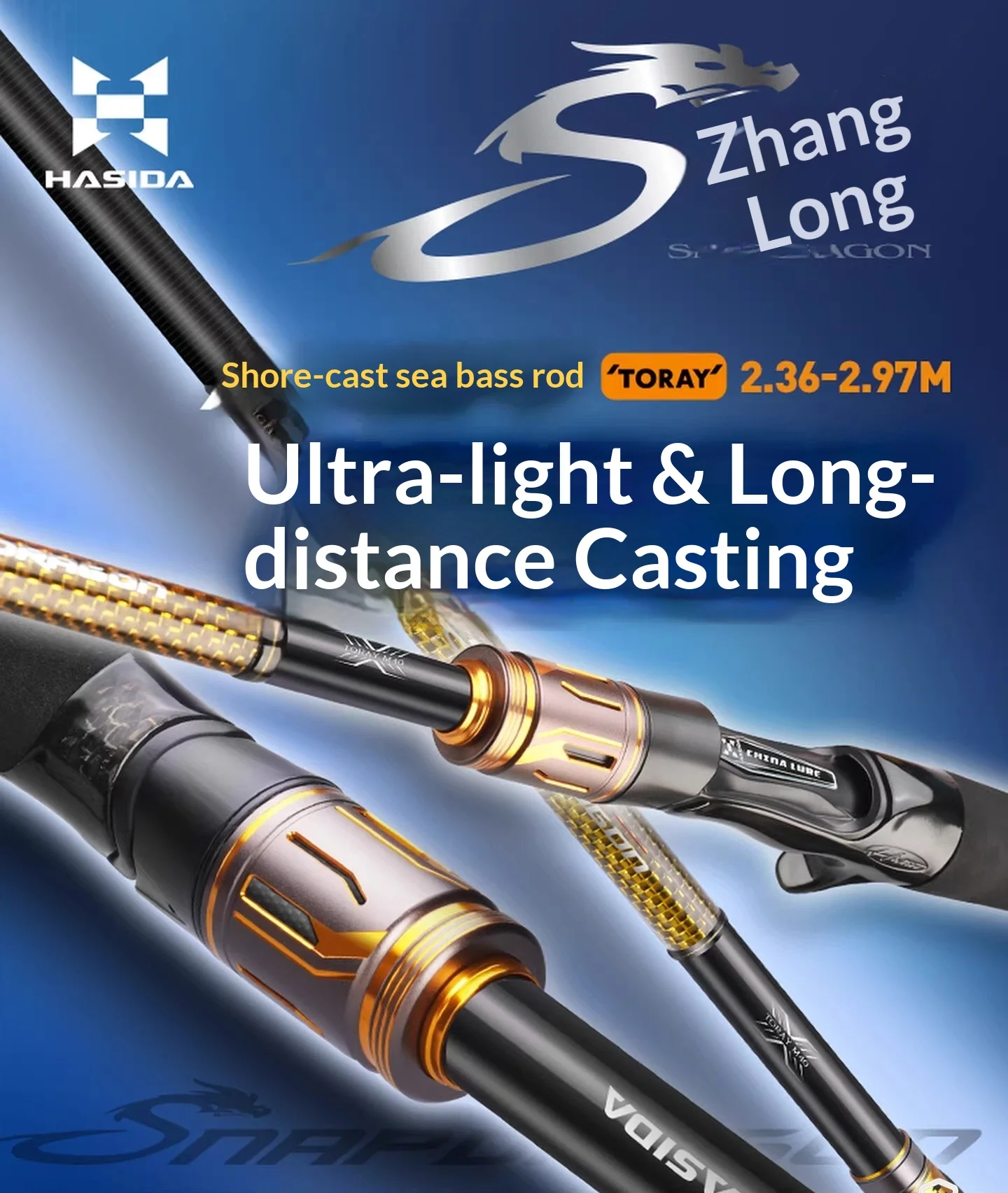 Удилище Hasida Snapdragon Long Cast Lure Rod, ультралегкое, с рукояткой для спиннинга, 236-297 см, из материала Toray, для морской рыбалки на баса и топмут-култера.
Удилище Hasida Snapdragon Long Cast Lure Rod, ультралегкое, с рукояткой для спиннинга, 236-297 см, из материала Toray, для морской рыбалки на баса и топмут-култера.