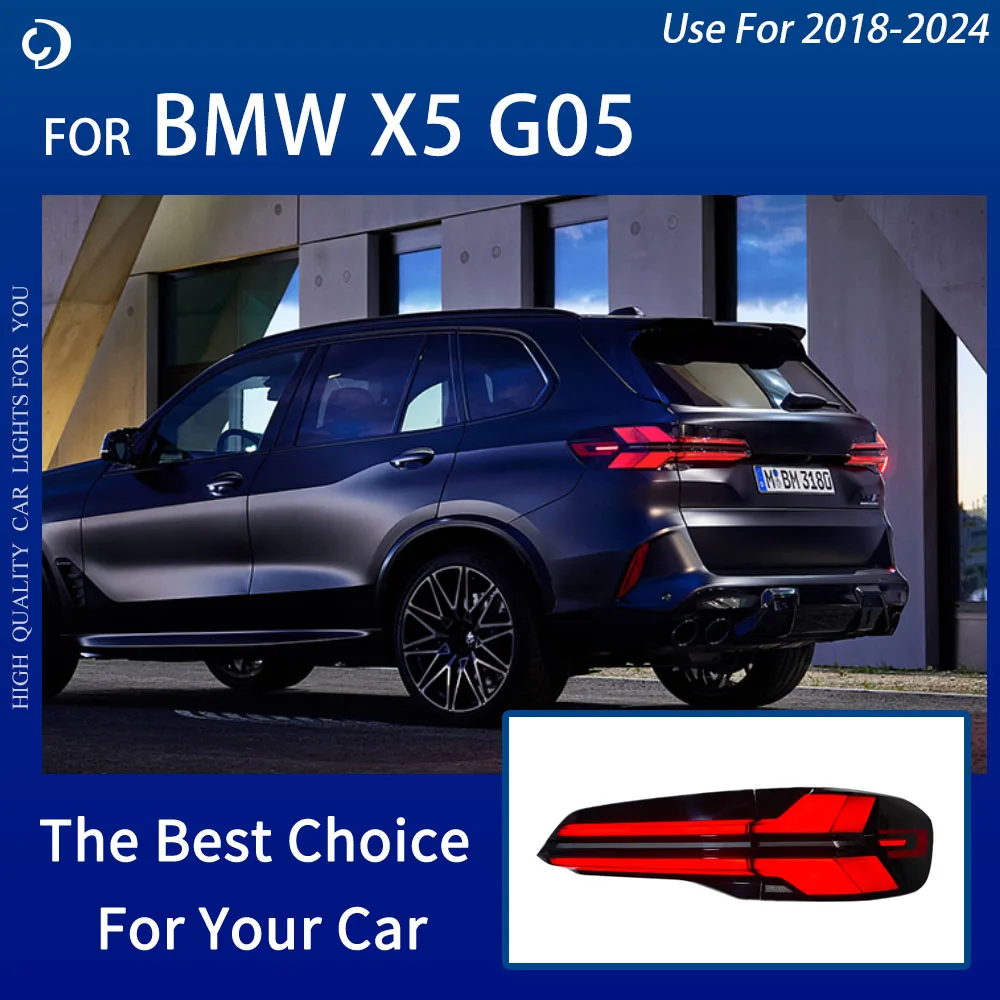 Taillights Use For BMW X5 G05 2018-2024 LED Auto Taillights Upgrade LCI Design Accessories
Taillights Use For BMW X5 G05 2018-2024 LED Auto Taillights Upgrade LCI Design Accessories