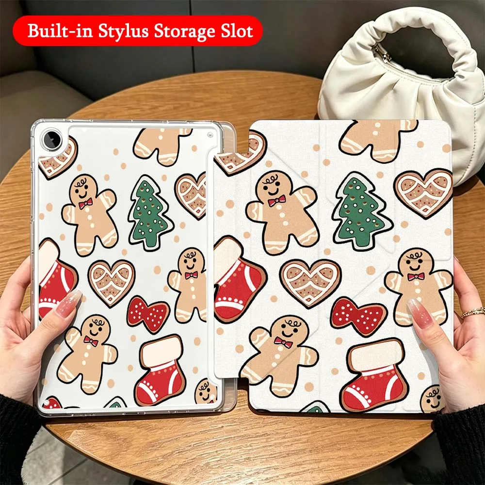 Gingerbread Cookies Case For Samsung Galaxy Tab A9 A8 A11 S6 S7 S8 S9 S10 FE Plus Lite Transparent Y-Shaped Folding Tablet
Gingerbread Cookies Case For Samsung Galaxy Tab A9 A8 A11 S6 S7 S8 S9 S10 FE Plus Lite Transparent Y-Shaped Folding Tablet