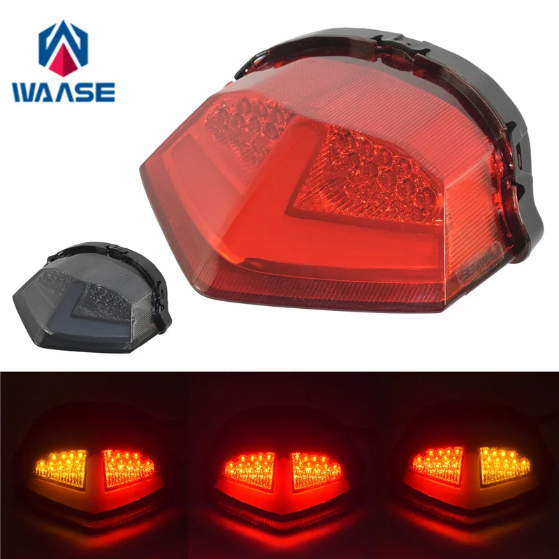 waase For Honda CBR1000RR CBR 1000 RR 2017 2018 2019-2025 E-Mark Rear Tail Light Brake Turn Signals Integrated LED Stop Light
waase For Honda CBR1000RR CBR 1000 RR 2017 2018 2019-2025 E-Mark Rear Tail Light Brake Turn Signals Integrated LED Stop Light