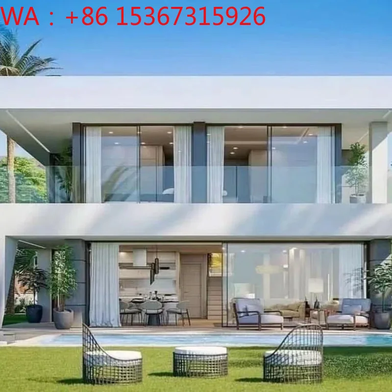 Custom Multi Storey Prefabricated Villa With Garden Sunroom Garage For Real Estate
Custom Multi Storey Prefabricated Villa With Garden Sunroom Garage For Real Estate
