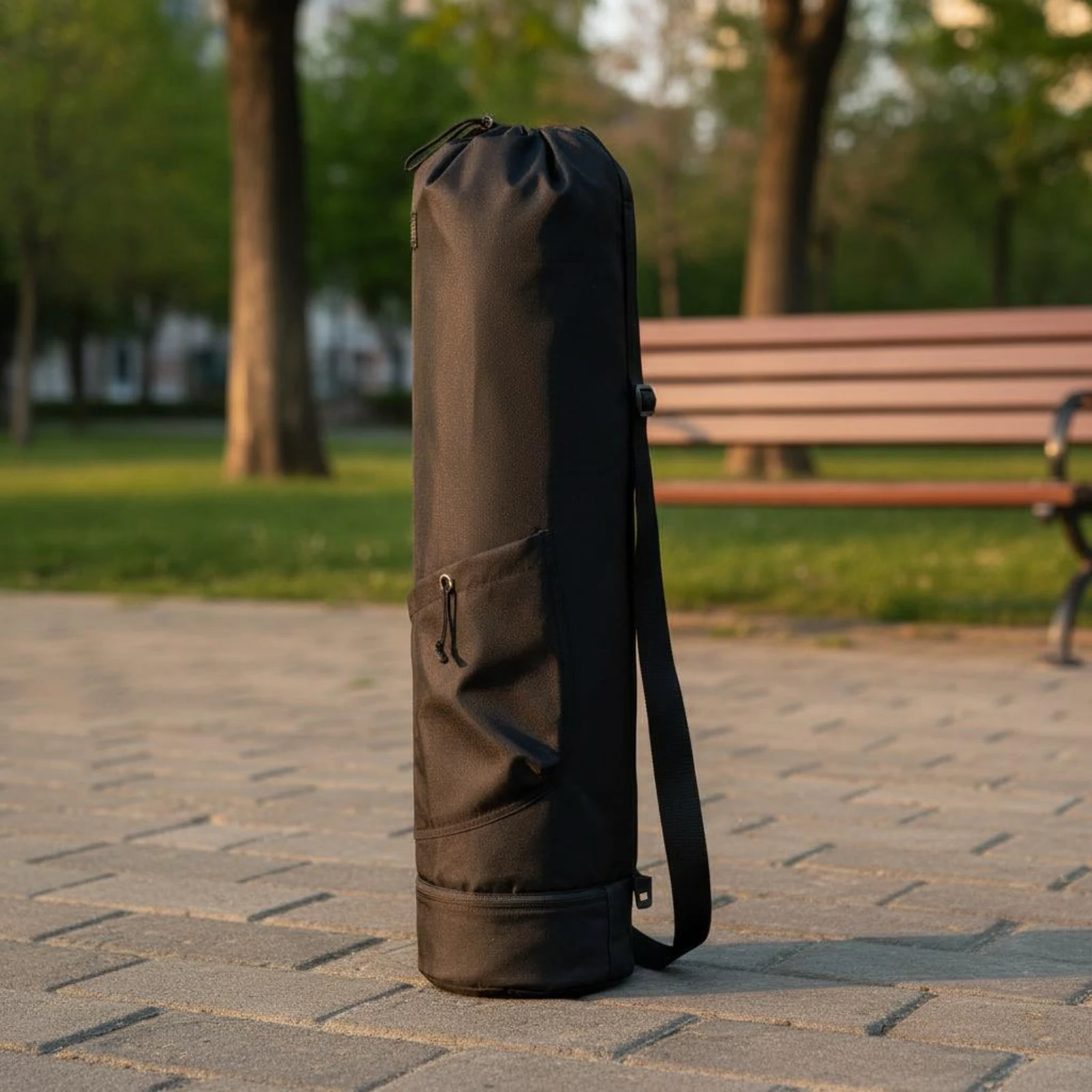 Crossbody Exercise Mat Bag Drawstring Closure Cylindrical Exercise Bag Exercise Mat Carrier Side Pocket Lightweight
Crossbody Exercise Mat Bag Drawstring Closure Cylindrical Exercise Bag Exercise Mat Carrier Side Pocket Lightweight