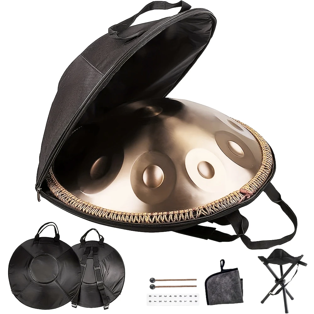 432 Гц22 дюйма D Minor Kurd Steel Tongue Handpan Drum — 12-Note D Minor Kurd Tuning, инструмент для звукового исцеления для взрослых
432 Гц22 дюйма D Minor Kurd Steel Tongue Handpan Drum — 12-Note D Minor Kurd Tuning, инструмент для звукового исцеления для взрослых