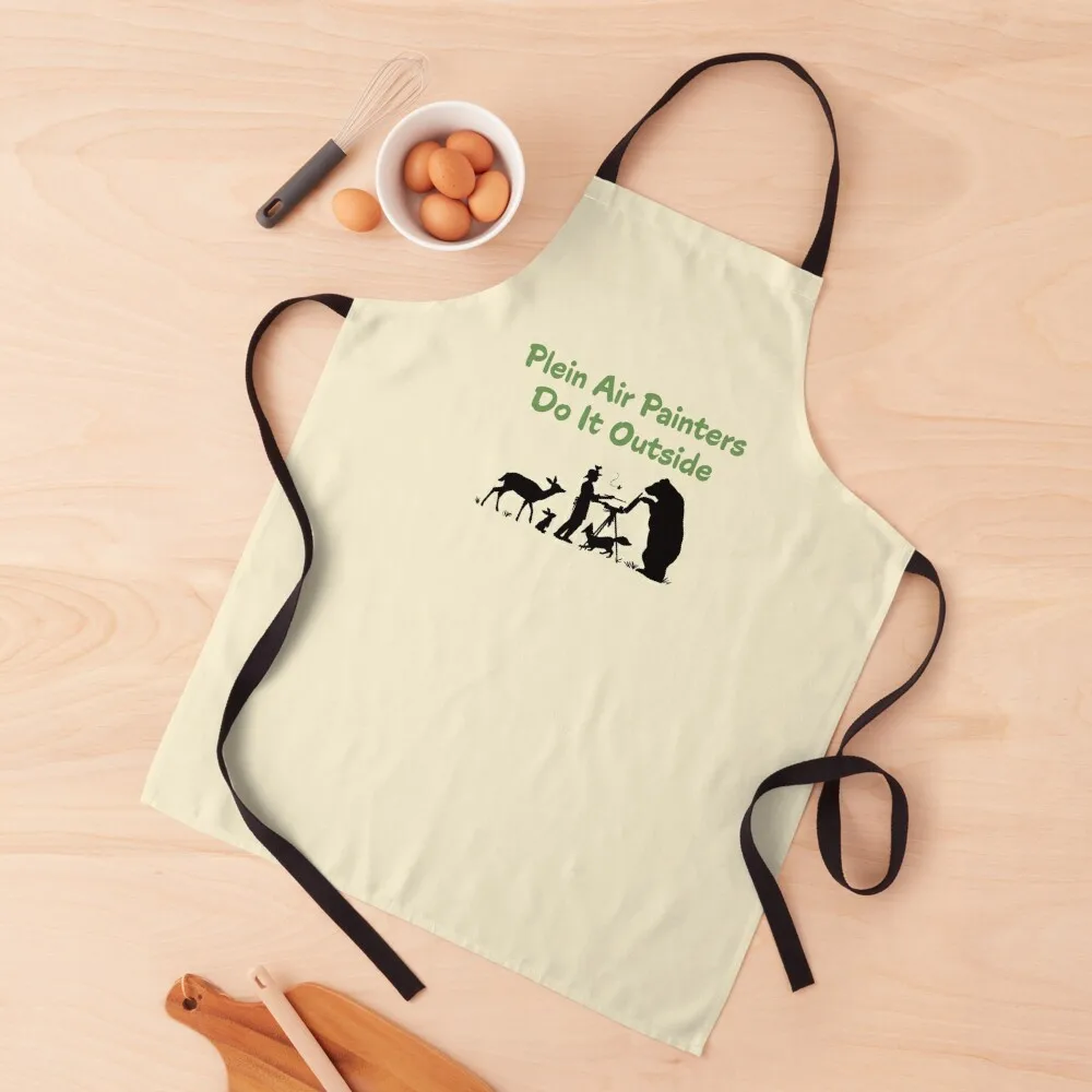 Plein Air Painters Do It Outside - Dark Art Apron For Kitchen Woman Kitchen Apron
Plein Air Painters Do It Outside - Dark Art Apron For Kitchen Woman Kitchen Apron