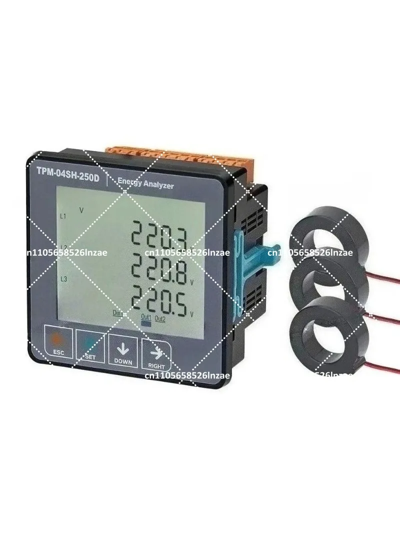 3-Phase Energy Analyzer and Multimeter TPM-04SH-XXD, 3P4W Power Meter for Industrial Electrical Measurement
3-Phase Energy Analyzer and Multimeter TPM-04SH-XXD, 3P4W Power Meter for Industrial Electrical Measurement