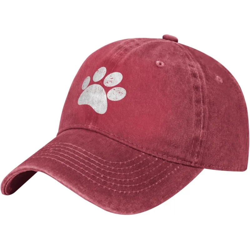 Men's and Women's Sports and Leisure New Fashionable Dog Claw Print Fun Adjustable Baseball Hat Black
Men's and Women's Sports and Leisure New Fashionable Dog Claw Print Fun Adjustable Baseball Hat Black