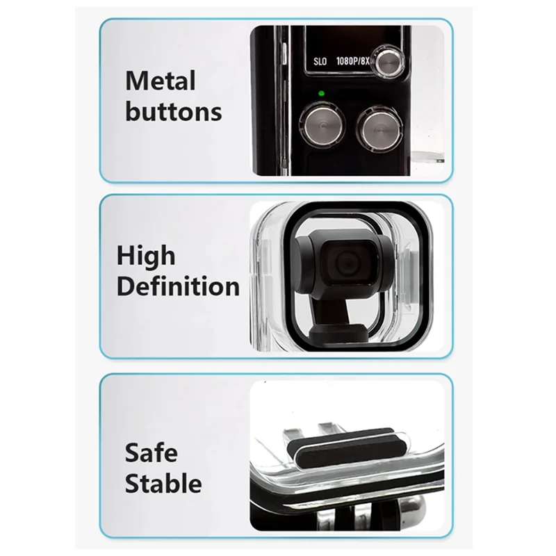 Suitable For DJI Pocket 3 Storage Box, Pocket Gimbal Camera Waterproof Protective Case, Anti-Scratch Storage Accessories
Suitable For DJI Pocket 3 Storage Box, Pocket Gimbal Camera Waterproof Protective Case, Anti-Scratch Storage Accessories