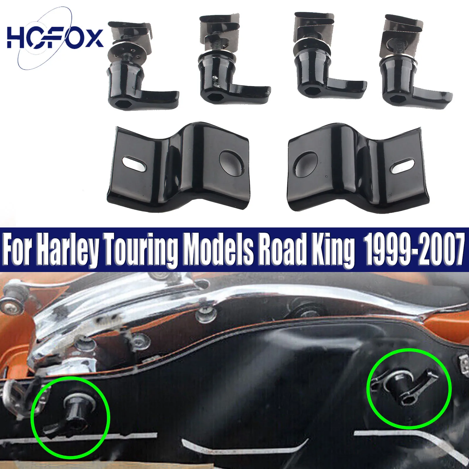For Harley Touring Models Road King Street Glide Electra Glide Road Glide 1999-2007
For Harley Touring Models Road King Street Glide Electra Glide Road Glide 1999-2007