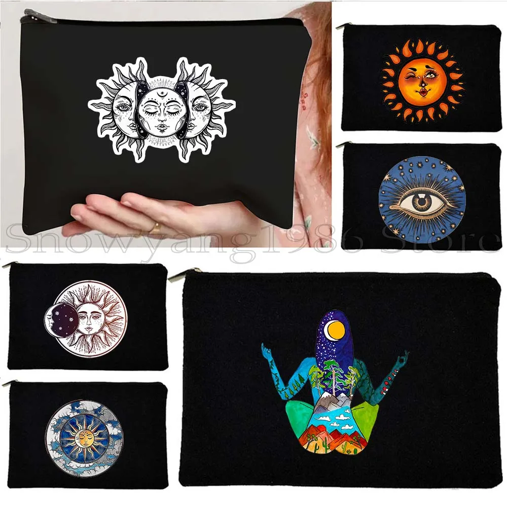 Sun and Moon Goddess Star Mystical Celestial Solar Eclipse COASTER Canvas Cosmetic Bag Makeup Lipstick Storage Pouch Pencil Case
Sun and Moon Goddess Star Mystical Celestial Solar Eclipse COASTER Canvas Cosmetic Bag Makeup Lipstick Storage Pouch Pencil Case