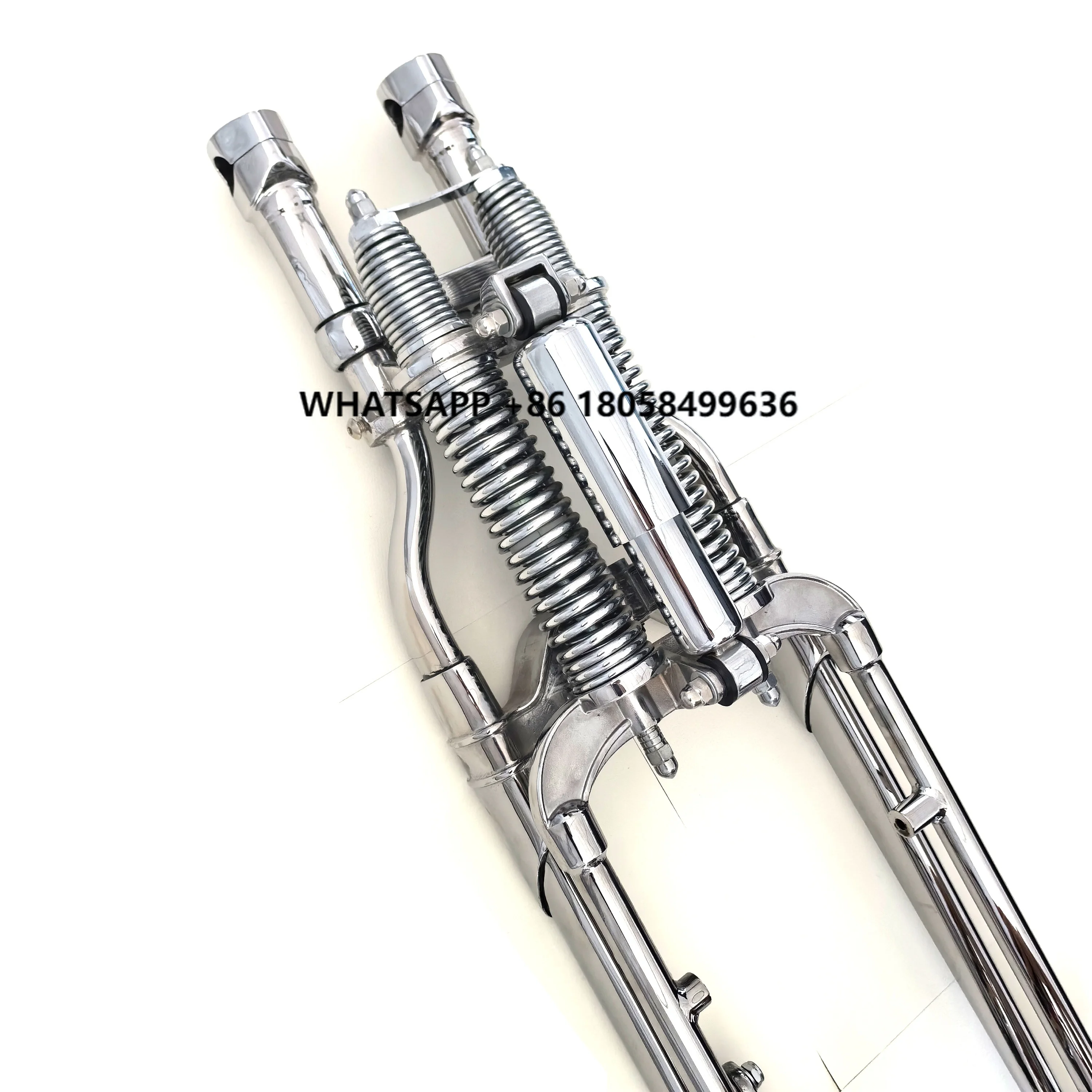 Classic and Vintage Springer Forks and Front Ends TM Choppers Motorcycle Chrome Accessories Springer Front Fork End
Classic and Vintage Springer Forks and Front Ends TM Choppers Motorcycle Chrome Accessories Springer Front Fork End