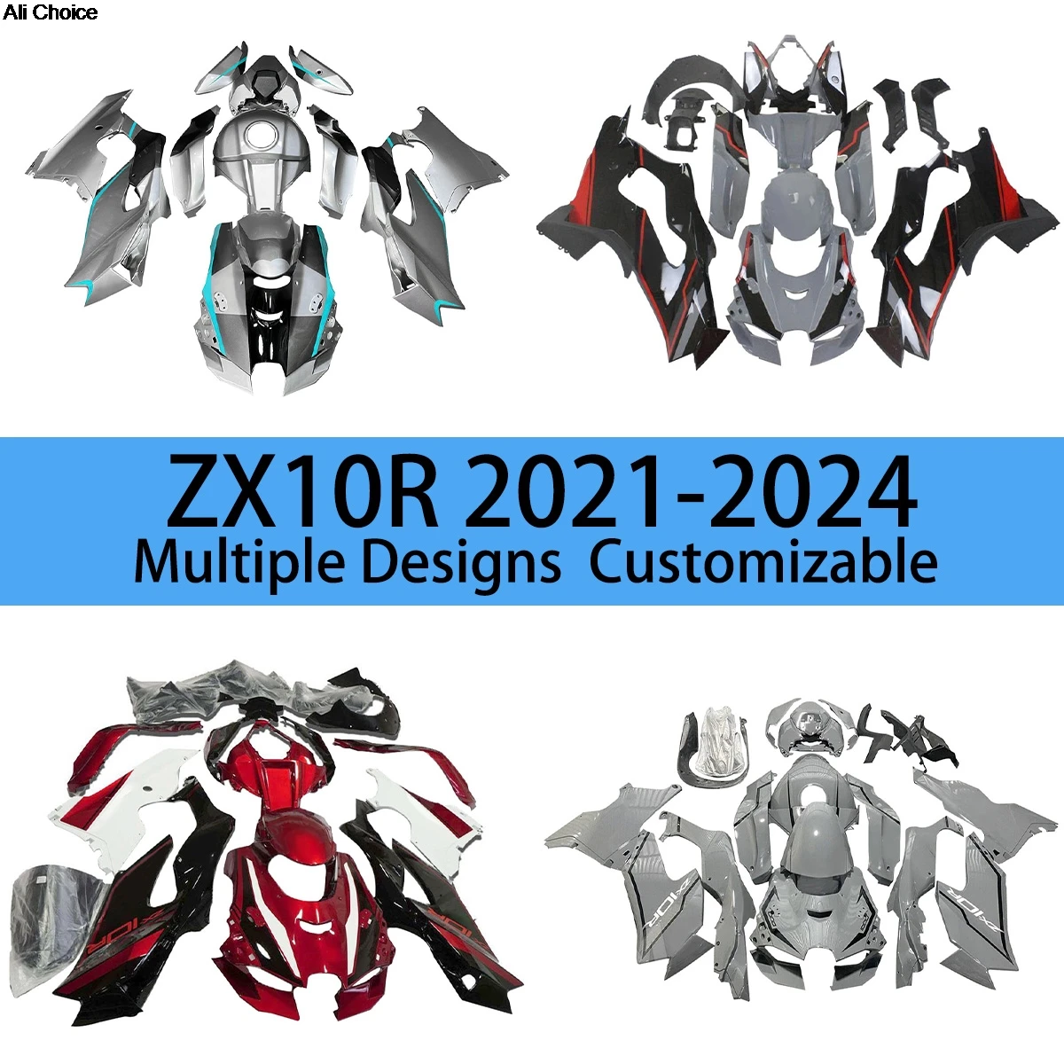 Motorcycle Full Set Parts Fairing Kit ZX 10R 2021 2022 2023 2024 ABS Accessories Fairings for KAWASAKI ZX10R 21 22 23 24
Motorcycle Full Set Parts Fairing Kit ZX 10R 2021 2022 2023 2024 ABS Accessories Fairings for KAWASAKI ZX10R 21 22 23 24