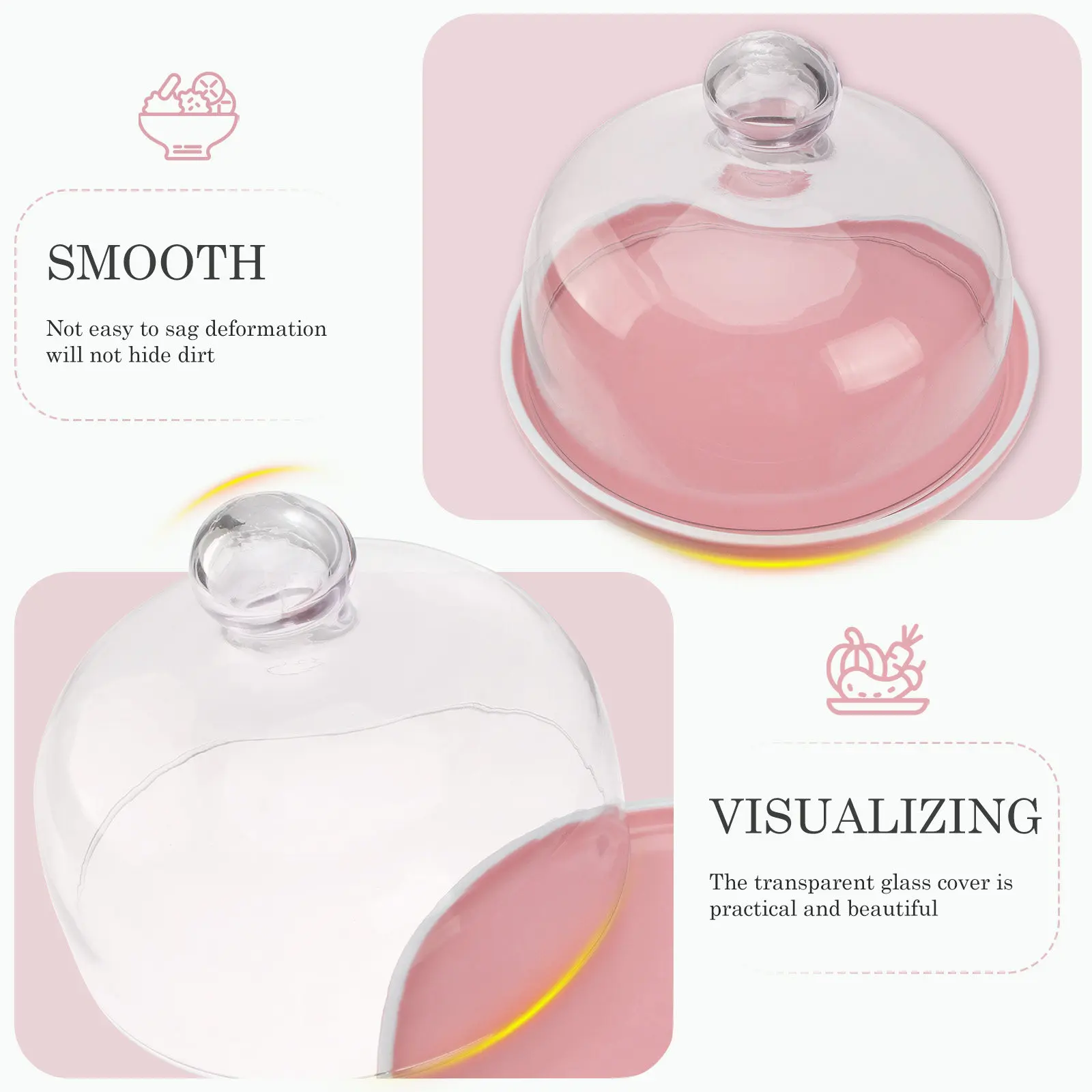 Набор из 1 керамической тарелки для десертов премиум-класса, круглый поднос для еды со стеклянной крышкой для подачи тортов, выпечки, хлеба, в скандинавском стиле, для хранения закусок
Набор из 1 керамической тарелки для десертов премиум-класса, круглый поднос для еды со стеклянной крышкой для подачи тортов, выпечки, хлеба, в скандинавском стиле, для хранения закусок