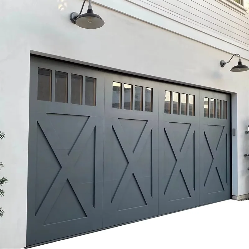 Modern Design Aluminum Alloy Tempered Glass Garage Door New Modern Section Garage Door with Finished Surface
Modern Design Aluminum Alloy Tempered Glass Garage Door New Modern Section Garage Door with Finished Surface