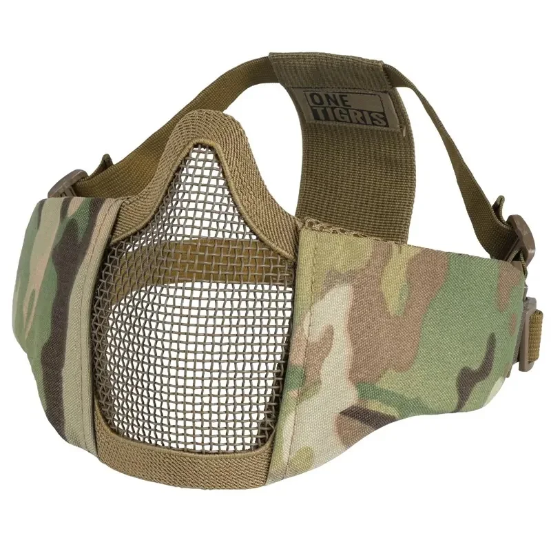 OneTigris 6" Foldable Half Face Mesh Mask Military Style Comfortable Adjustable Tactical Lower Face Protective Mask
OneTigris 6" Foldable Half Face Mesh Mask Military Style Comfortable Adjustable Tactical Lower Face Protective Mask